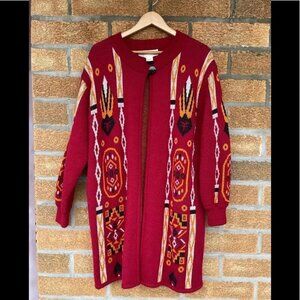 Lilly Of California Knitted long duster medium